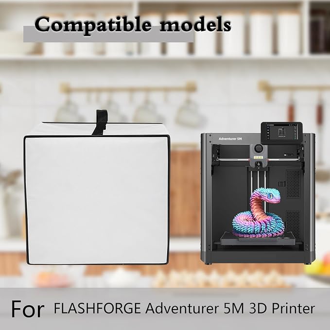 3D Printer Cover for FLASHFORGE 3D Printer, Anti-Static Heavy Duty Waterproof - Image 2