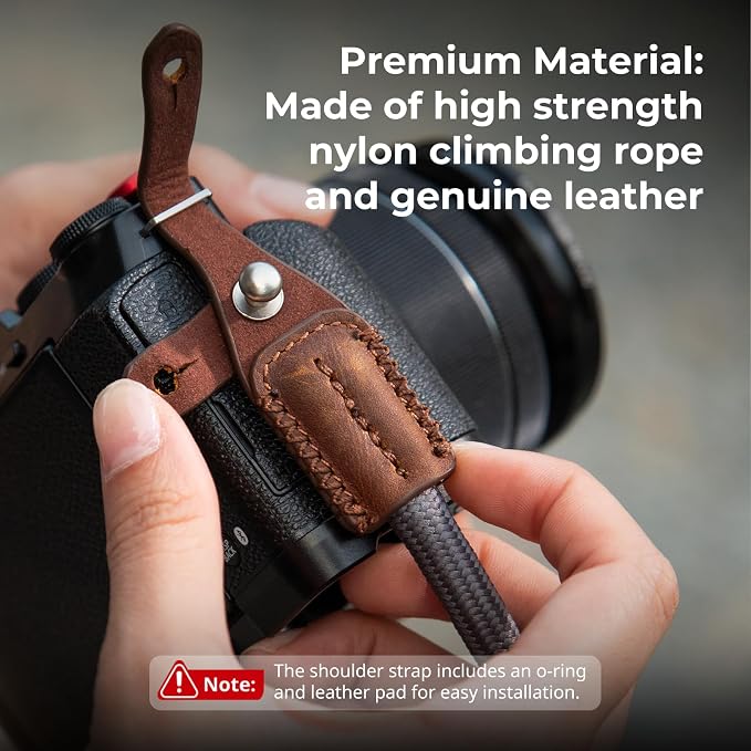 SMALLRIG Rope Camera Neck Shoulder Strap, Adjustable Braided Shoulder Strap - Image 7