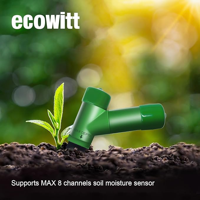 ECOWITT WH0291 Soil Moisture Tester Plant Soil Moisture Sensor Meter - Image 7