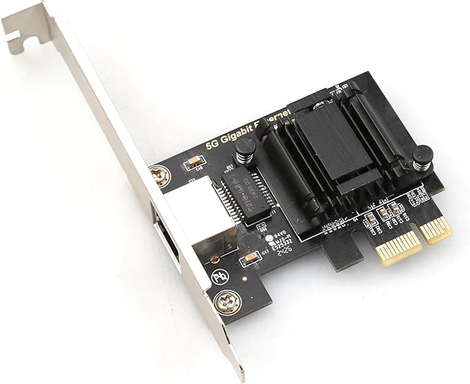 Realtek Chipset 5 Gigabits Gbps PCIe PCI Express Ethernet Network Interface by TenextIsNextInTech