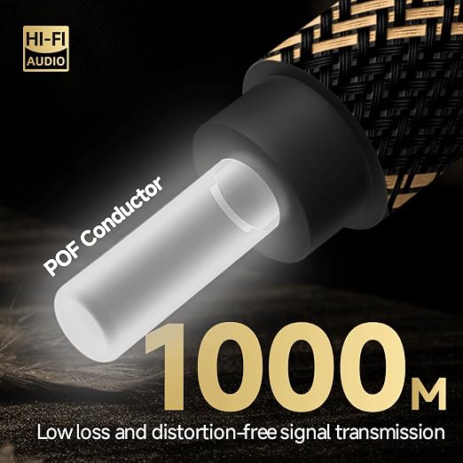 TODN Optical Audio Cable Digital Fiber Optic Toslink S/PDIF Cable Surround - Image 3