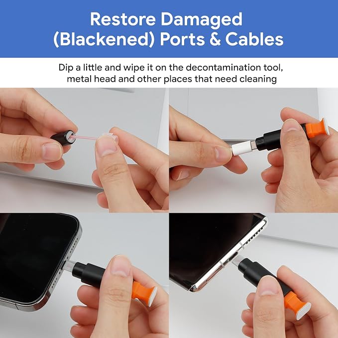 for iPhone Cleaning Kit for Charging Port Cleaner, Repair & Recovery for - Image 6