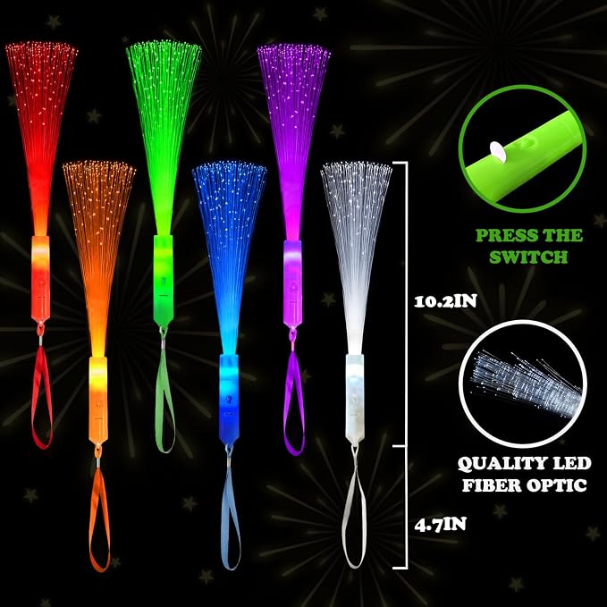 Glow in Dark Fiber Optic Lights - Image 3