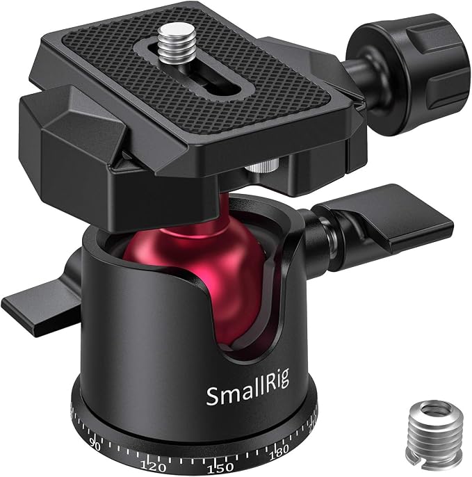 SmallRig Mini Ball Head, Tripod Head Camera 360° Panoramic by SmallRig