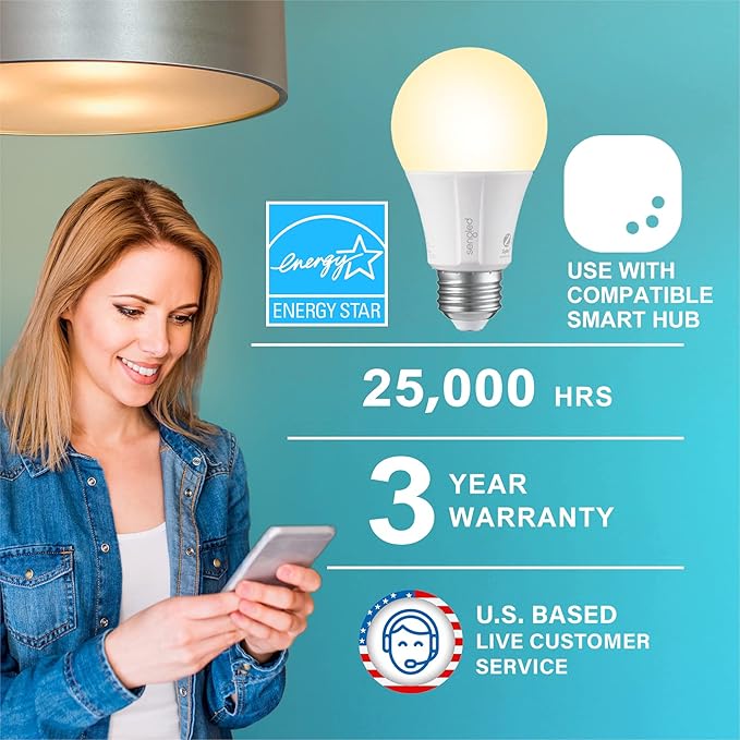 Sengled Zigbee Smart Light Bulbs, Smart Hub Required, Works - Image 2