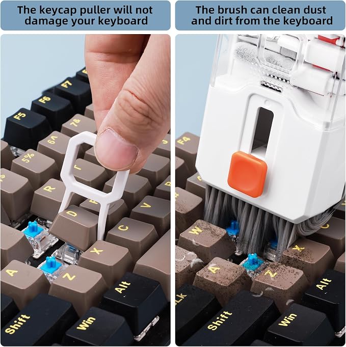 Keyboard Cleaning Kit Laptop Cleaner, All-in-1 Computer Screen Cleaning Brush - Image 2