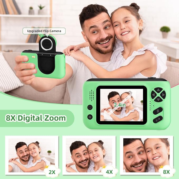 Makolle Kids Camera, Birthday Gifts - Image 3