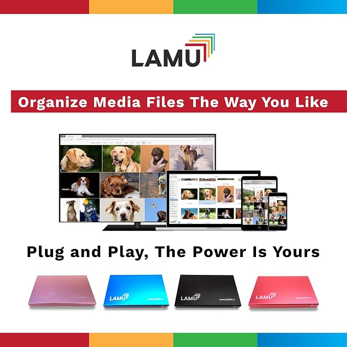 LAMU Portable Digital Photo Organizer - Image 4