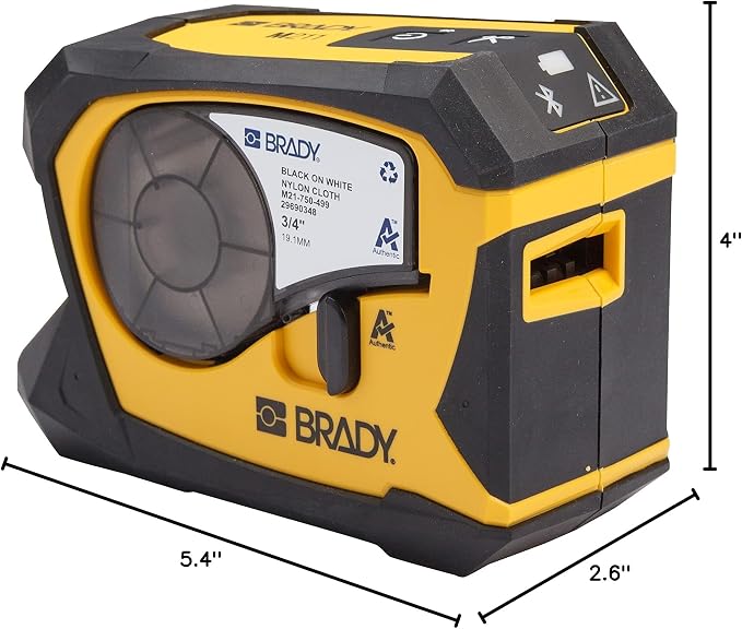 Brady M211 Portable Bluetooth Monochrome Label Printer - Image 10