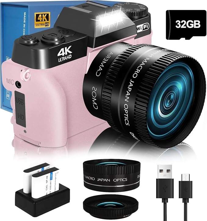 2026 Upgrade VJIANGER Digital Camera by TaketheCameraTaketheWorld