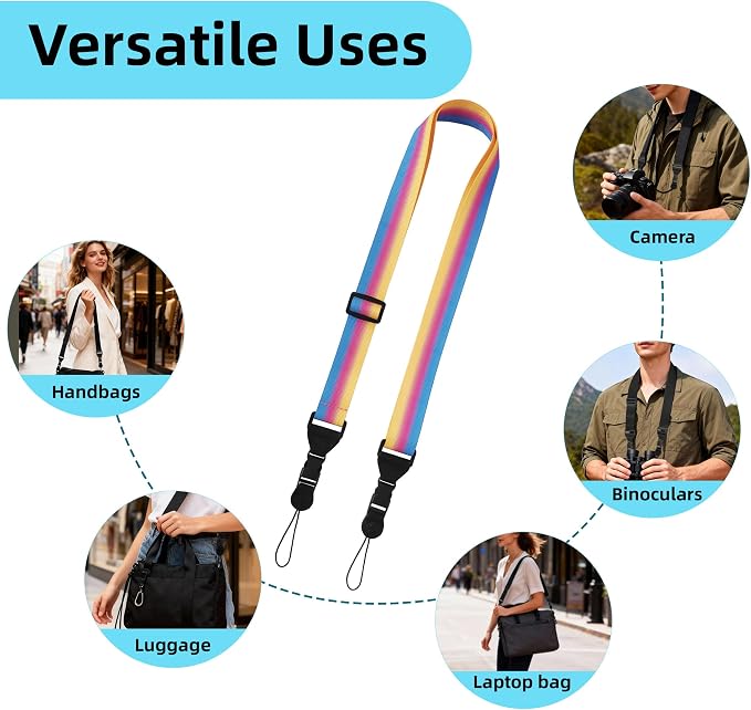 Camera Strap Kids :Comfortable iPad Strap Nylon Neck Lanyard - Image 7