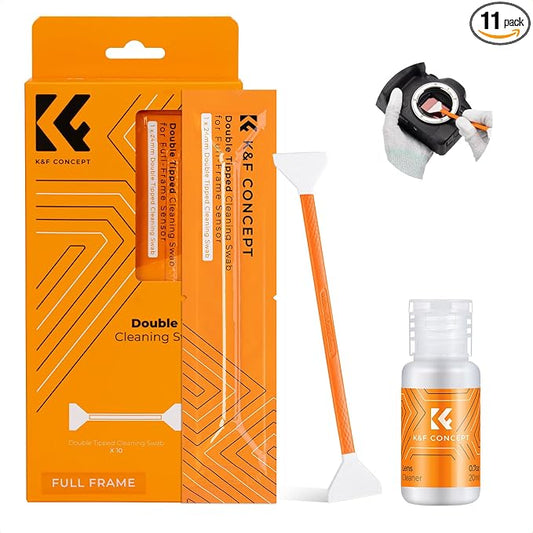 K&F Concept Professional Full Frame Sensor Cleaning Kit, Digital Camera Lens by KFCONCEPT
