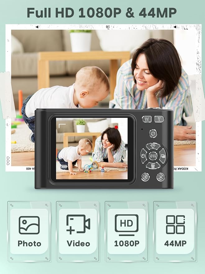 Digital Kids Camera 1080P Vlog Camera - Image 2