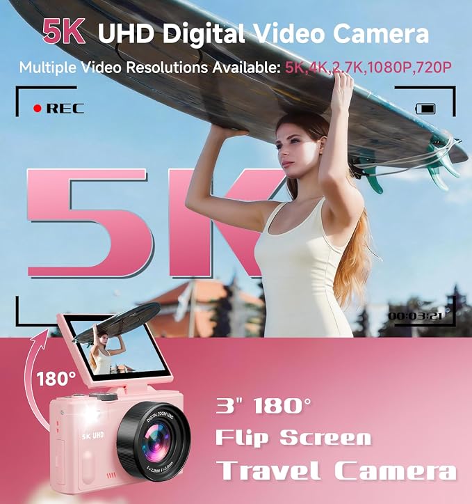 Digital Camera, 5K Camera Digital - Image 3
