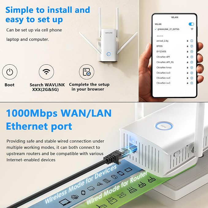 WAVLINK AX3000 WiFi Extender - Image 5