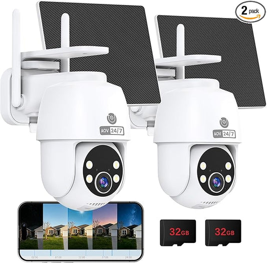 MUBVIEW 24/7 Continuous Recording Wireless Outdoor Security Camera, 2.4G WiFi by MUBVIEW