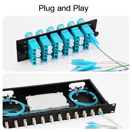 LC-OM3 12 Pigtail 12 Strand Multimode OM3/OM4 50/125 LC-UPC Fiber Pigtail - Image 4