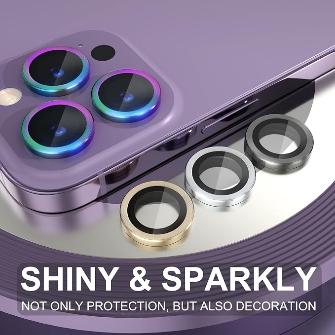 Choiche Compatible for iPhone 14 Pro/iPhone 14 Pro Max Camera Lens Protector - Image 7