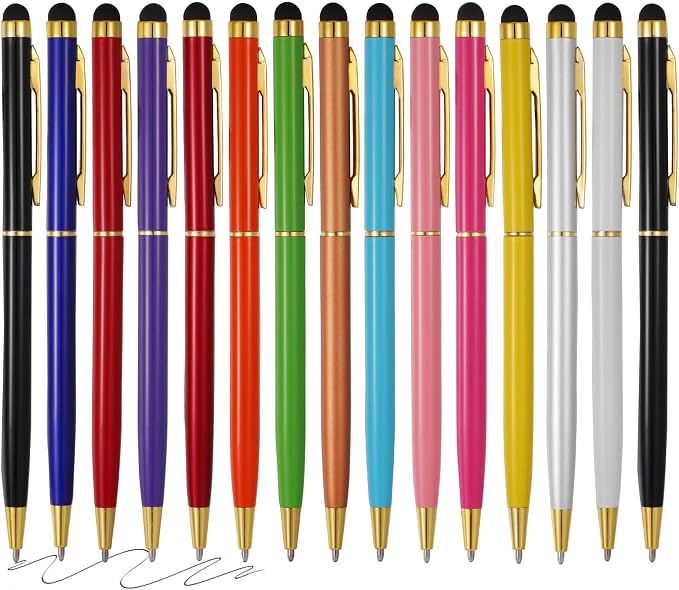 15 Pack Stylus Pens for Touch Screens Stylus Pen Compatible by FIRCRE