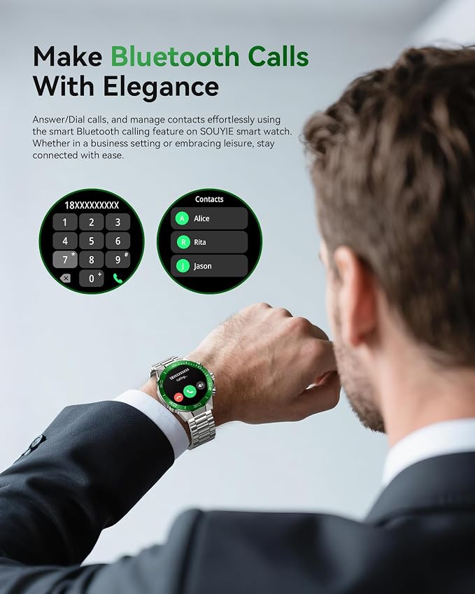 SOUYIE Military Rugged Smart Watch - Image 2
