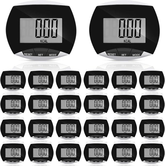 Weewooday Pedometer for Walking Steps and Miles Simple Pedometer Clip on by Weewooday