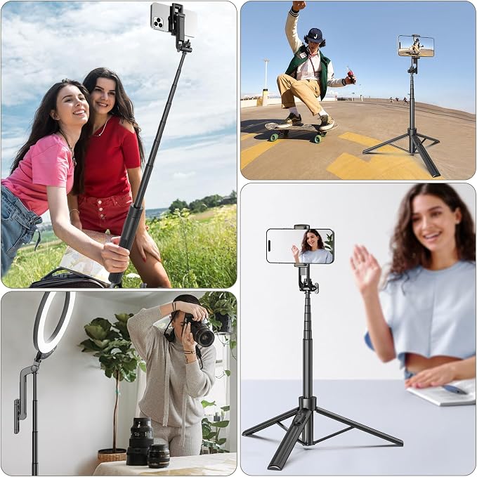Selfie Stick Travel Tripod for Cell Phone - Image 7