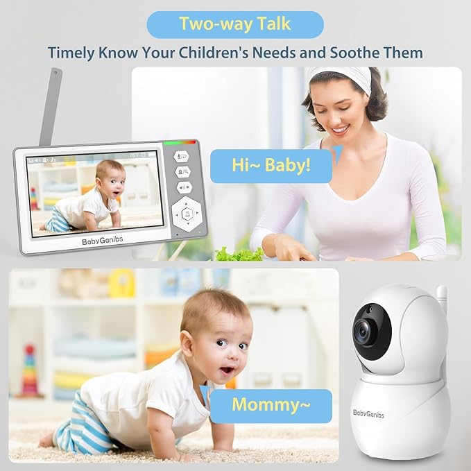 Baby Monitor with 4 Cameras Standby - Image 4