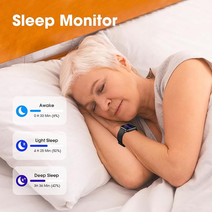 Pedometer Watch Senior Friendly No App/Phone Required, Waterproof Fitness - Image 4