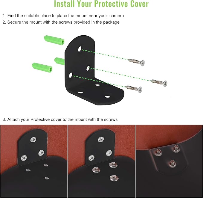 Uogw Sun Rain Shade Camera Cover Shield Works - Image 6