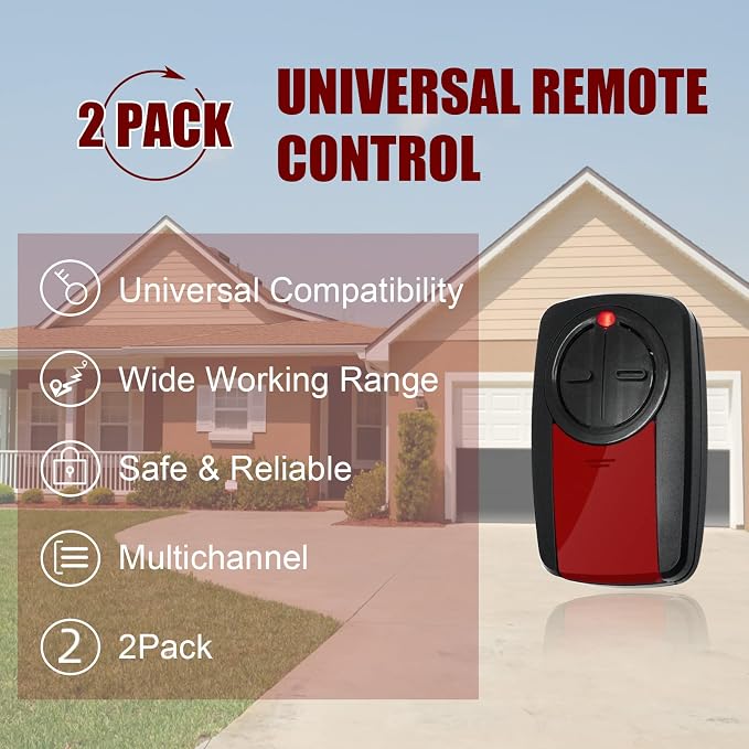 New Upgraded 380UT 375UT Universal Remote Control Replace Liftmaster Garage - Image 5