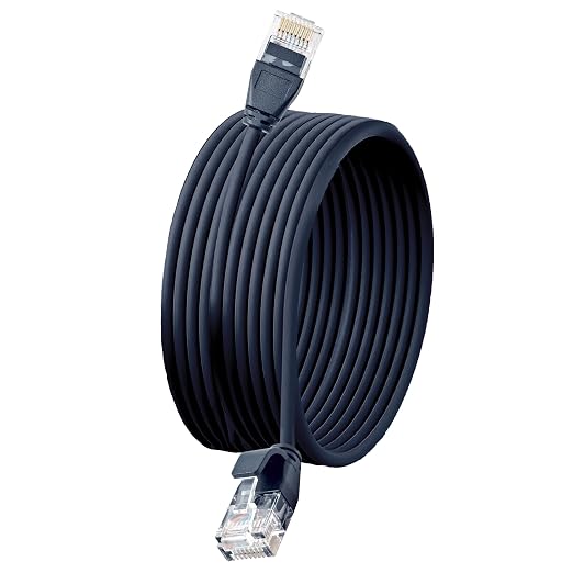 Plusivo Cat 6A Ethernet Cable 35 ft AWG 34 by Plusivo