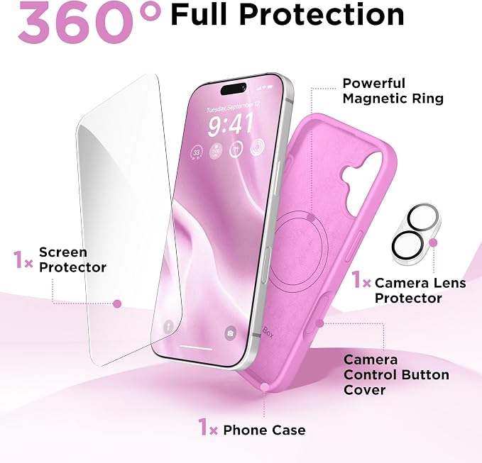 GolbinBox Magnetic for iPhone 17 Case, Compatible - Image 8
