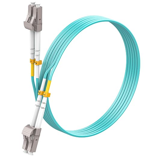 SpeedyCables- OM3 LC to LC Fiber Patch Cable 3m/10ft, 10Gb/40Gb Multimode by SpeedyCables