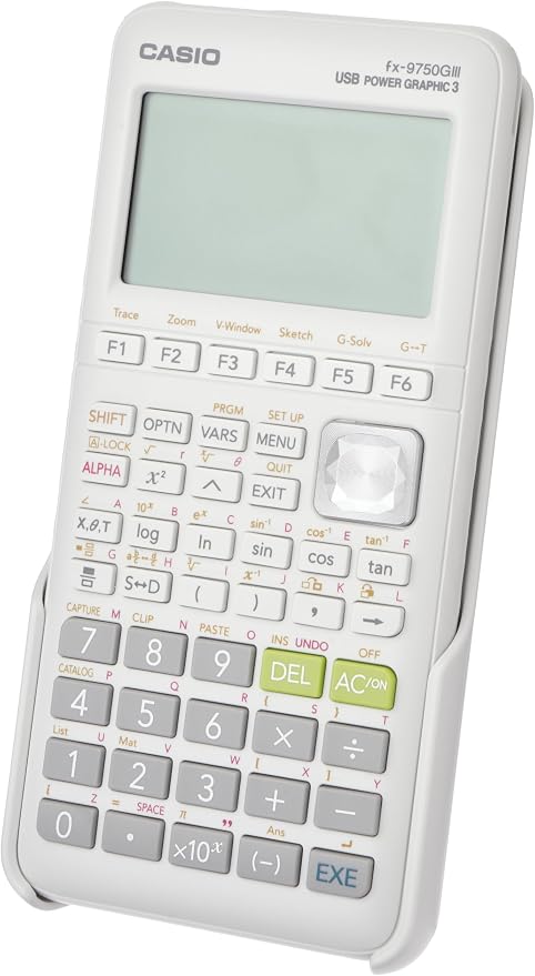 Casio fx-9750GIII Graphing Calculator | Natural Textbook Display | Python by Casio