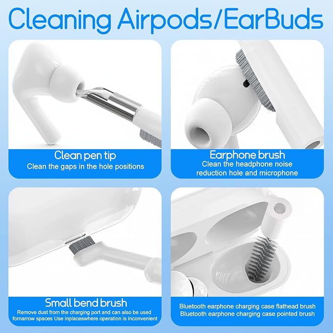 Keyboard Cleaning Kit Laptop Cleaner, All-in-1 Multi-Function Electronic - Image 4