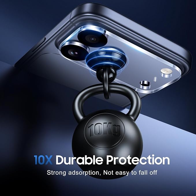 UniqueMe Compatible for 3 Pack iPhone 17 Pro Max Camera Lens Protector - Image 3