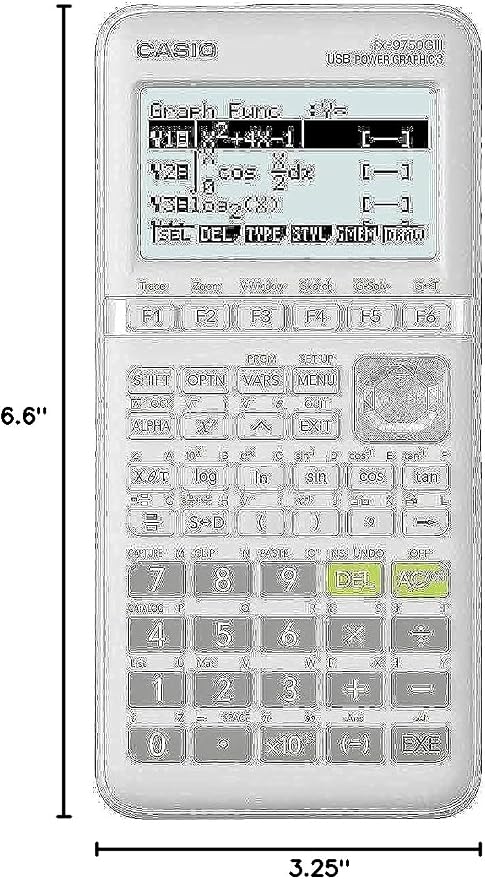 Casio fx-9750GIII Graphing Calculator | Natural Textbook Display | Python - Image 6
