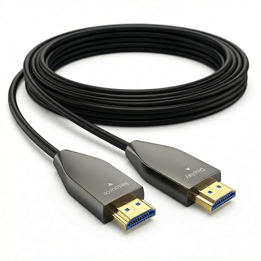Fiber Optic HDMI Cable, Active Optical Cable High Speed HDMI Cord by Unknown