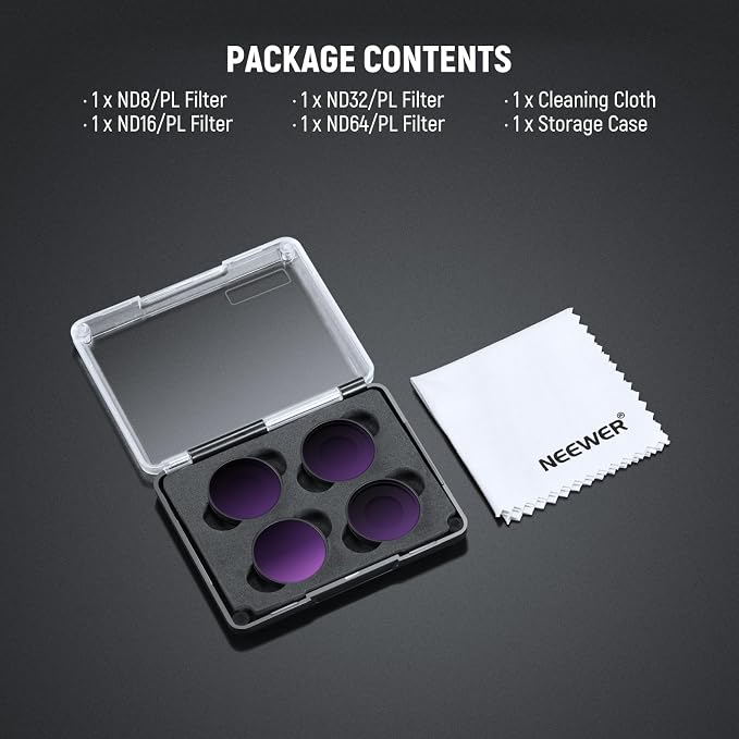 NEEWER Polarized ND Filter Set Compatible - Image 8