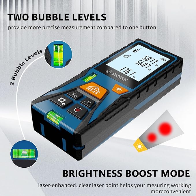Laser Distance Meter Digital Laser Measuring Tool - Image 2