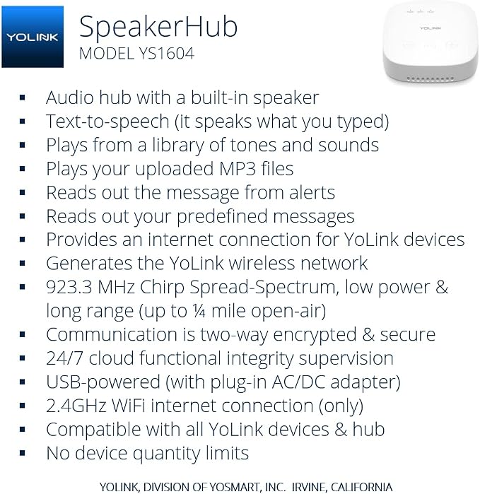 YoLink SpeakerHub - Image 2