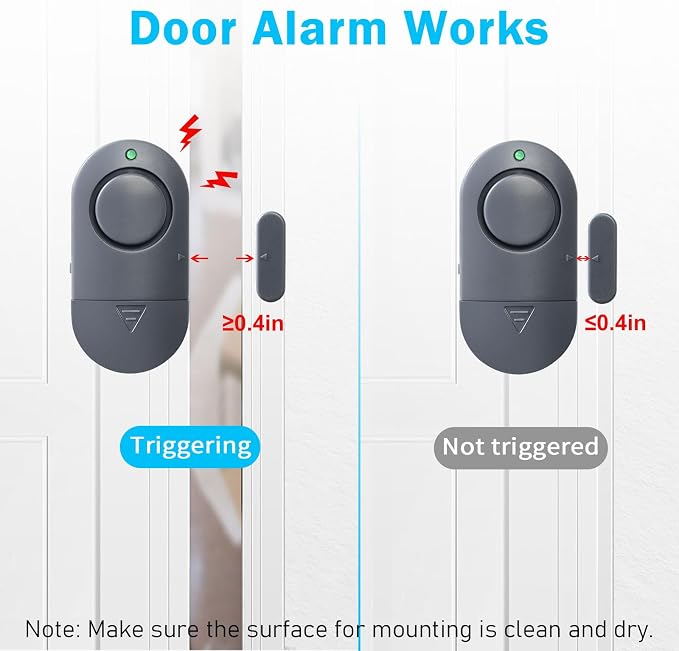 Door Window Alarm, 120DB Window Alarms - Image 3