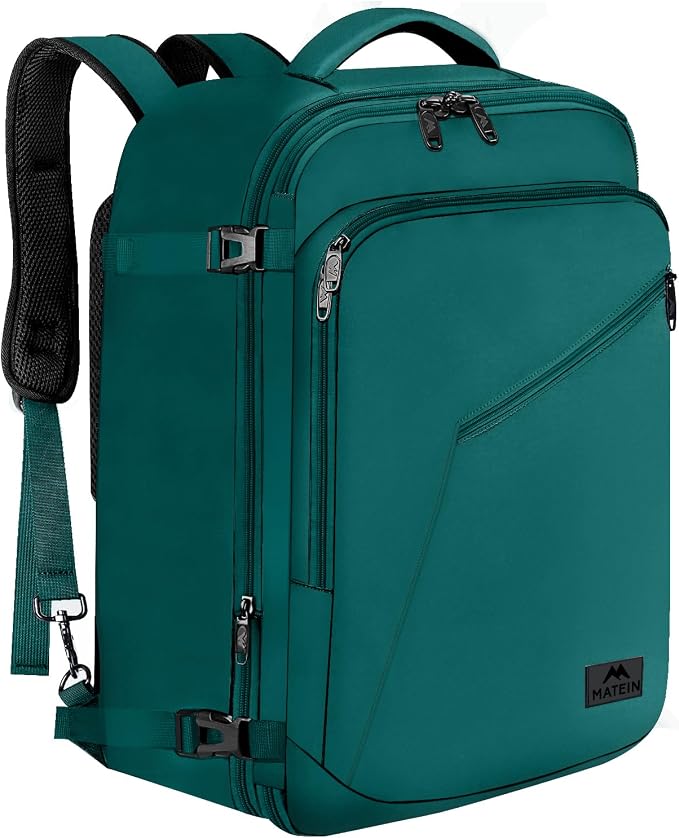 MATEIN Travel Backpack for Men Women, Carry on Backpack for Airplanes, Simple by MATEIN