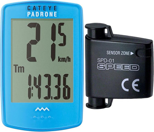 CATEYE Padrone Wireless Bike Computer – Oversized Display Cyclocomputer by CATEYE