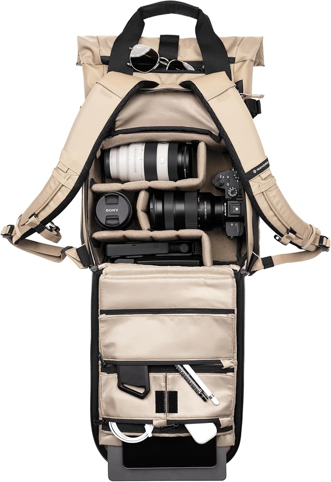 WANDRD PRVKE Rolltop 15L V4 Photography Bundle – Compact Travel Camera Backpack - Image 3