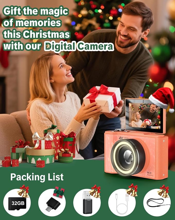 W & O Digital Camera for Teens, Kids Digital Camera - Image 7