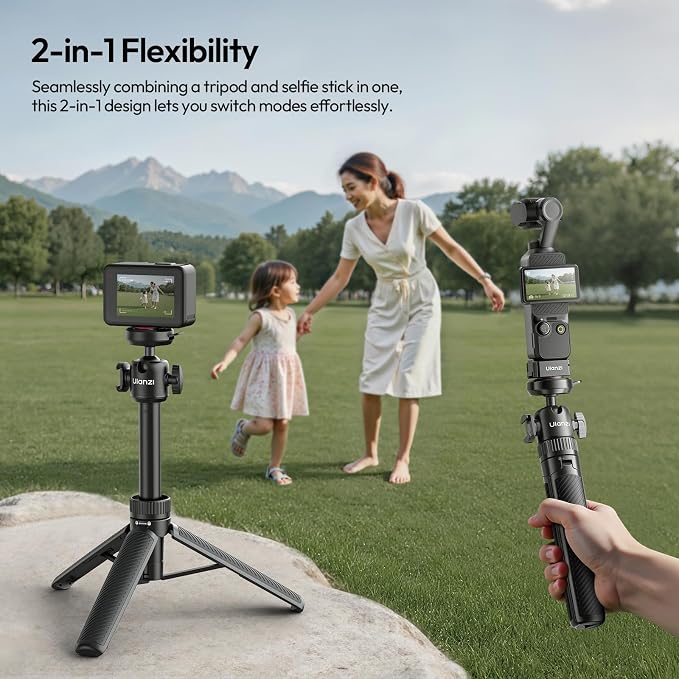 ULANZI MT90 Tripod Stand Vlog Handle Grip - Image 3