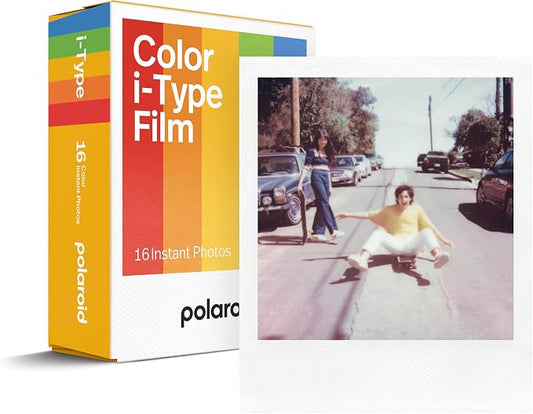 Polaroid Color Film for I-Type Double Pack, 16 Color Instant Photos by Polaroid