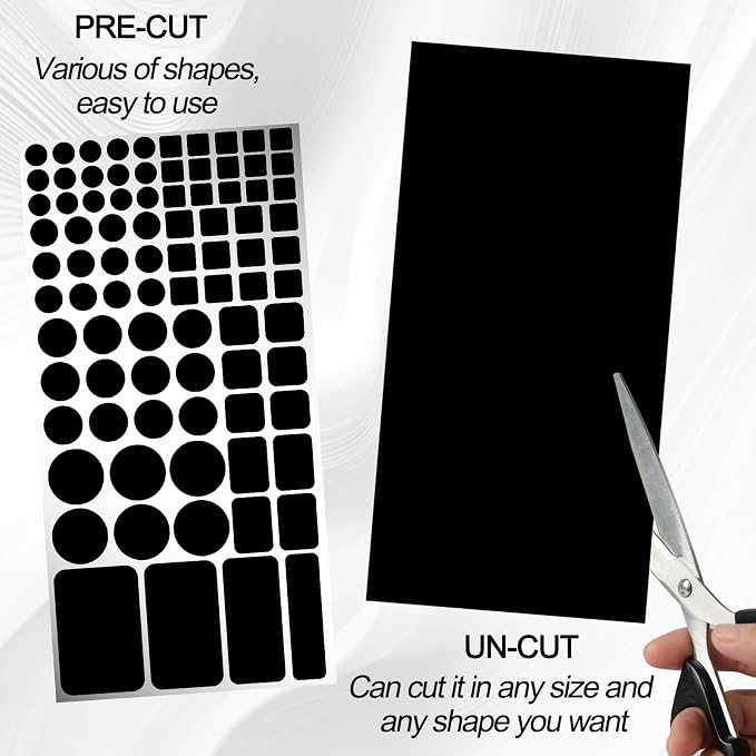 LED Light Blocking Stickers, 2 Sheets LED Light Blocking Covers, LED Covers - Image 3