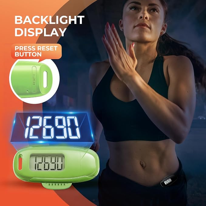 3D Pedometer for Walking, Simple Walking Step Counter - Image 5
